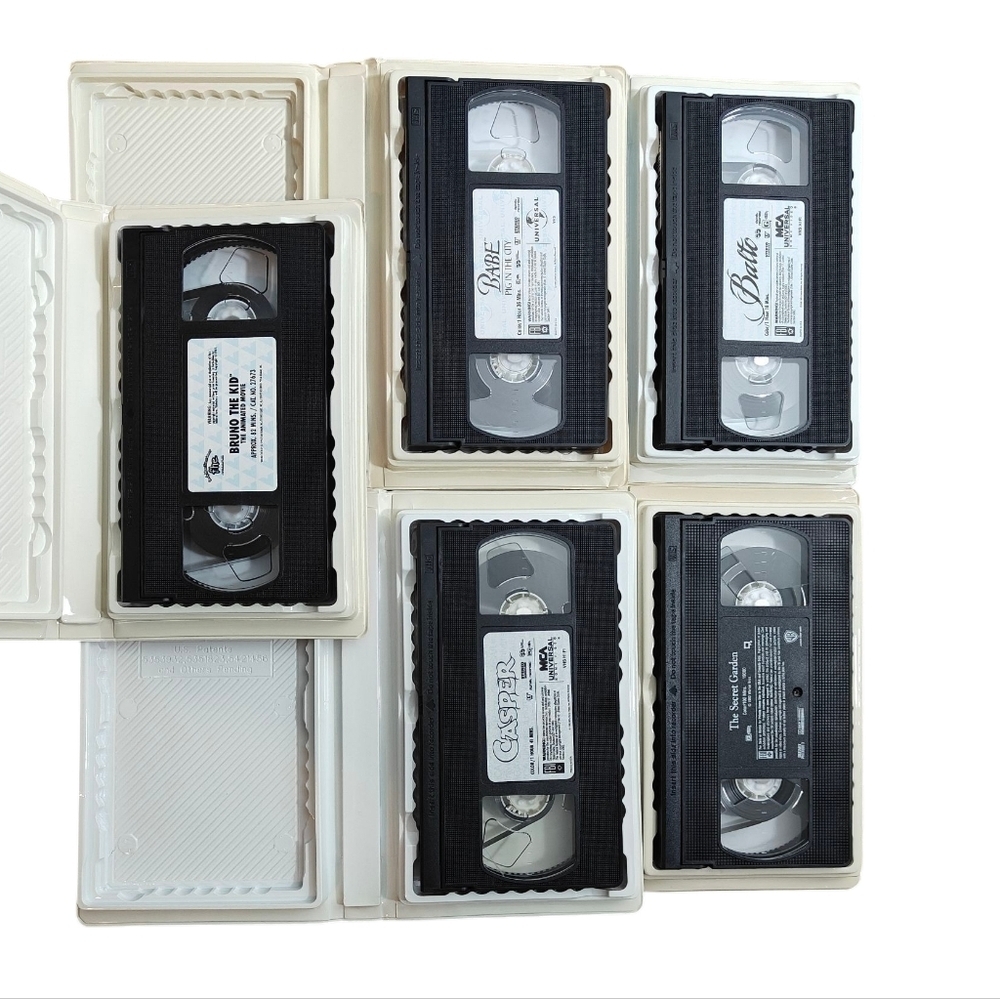 🚨 LAST CHANCE 🚨 VINTAGE Classic VHS Collection Bundle of 5 - Picture 8 of 9